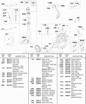 Fuel Filter Injection Pump Diagram and Parts List for 432447-0105-E2  Briggs and Stratton Engine